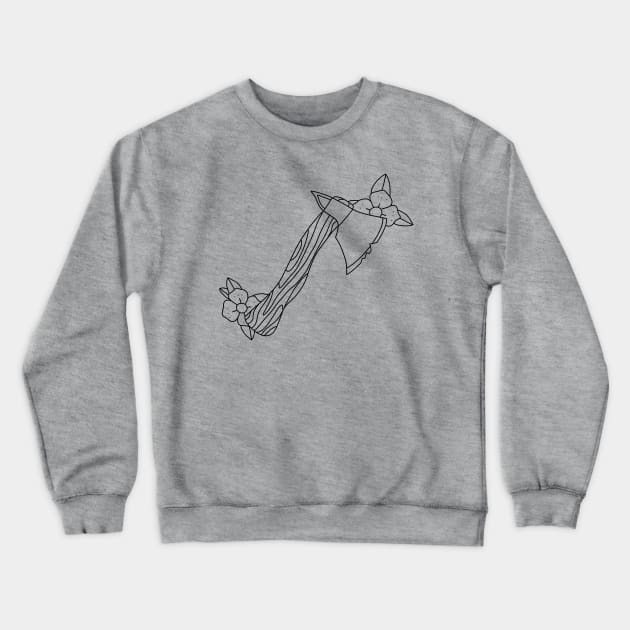 Axe Crewneck Sweatshirt by Thedruidinks